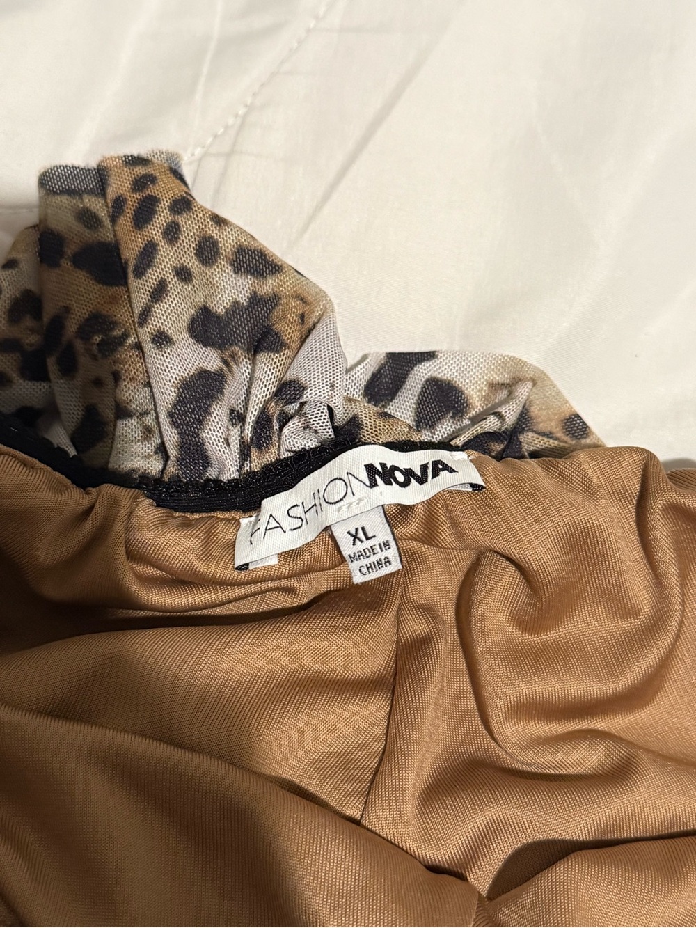 Leopard Print Ruffle bloomer shorts - Picture 5 of 5